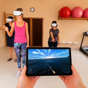 Virtuelle Realität und moderne Rehabilitation im ROYAL SPA: Wenn Technologien dabei helfen, die Lust an der Bewegung wiederzufinden