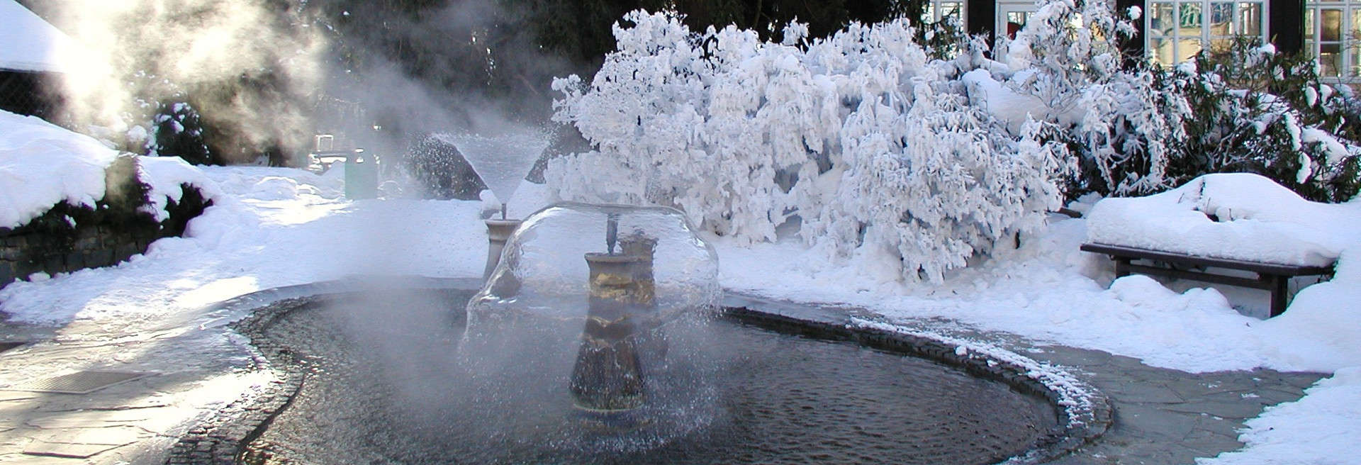 Thermal sulfur springs in THERMALSPA Velké Losiny