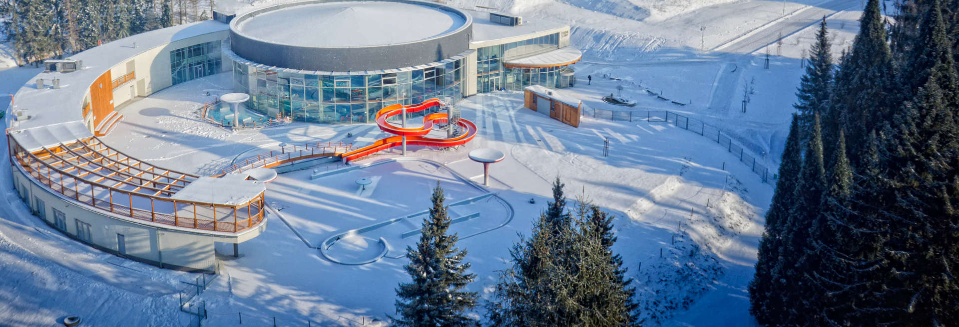 Termální park a sanatorium Šárka Velké Losiny - zima